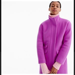 Jcrew Cocoon Stadium Cloth Coat